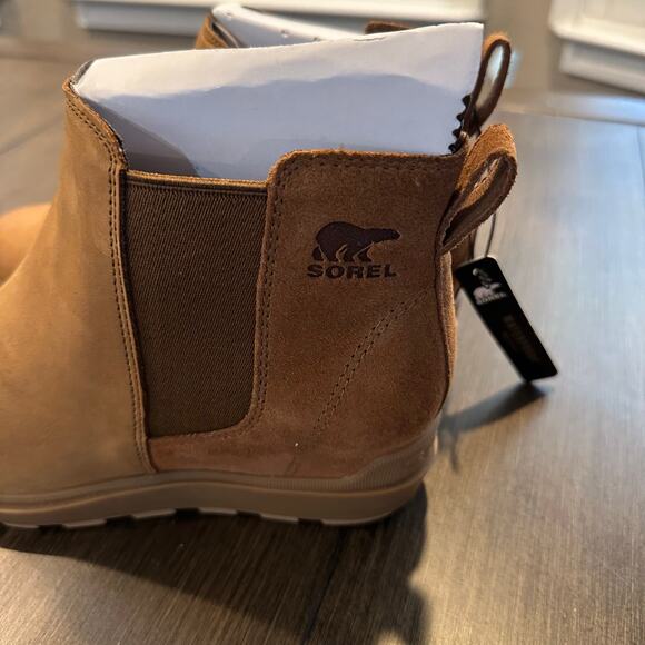 Sorel Tan Ankle Boots - Picture 3 of 10